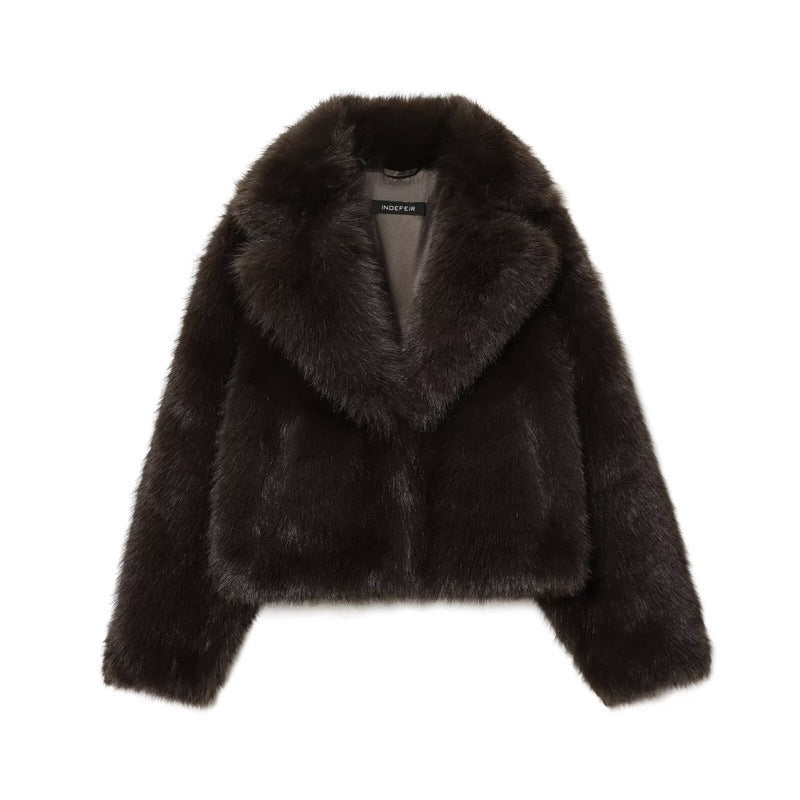 Women’s Faux Fur Short Jacket