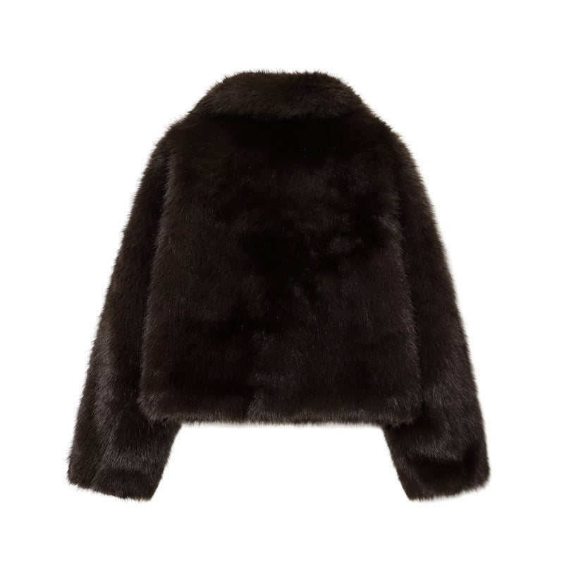Women’s Faux Fur Short Jacket