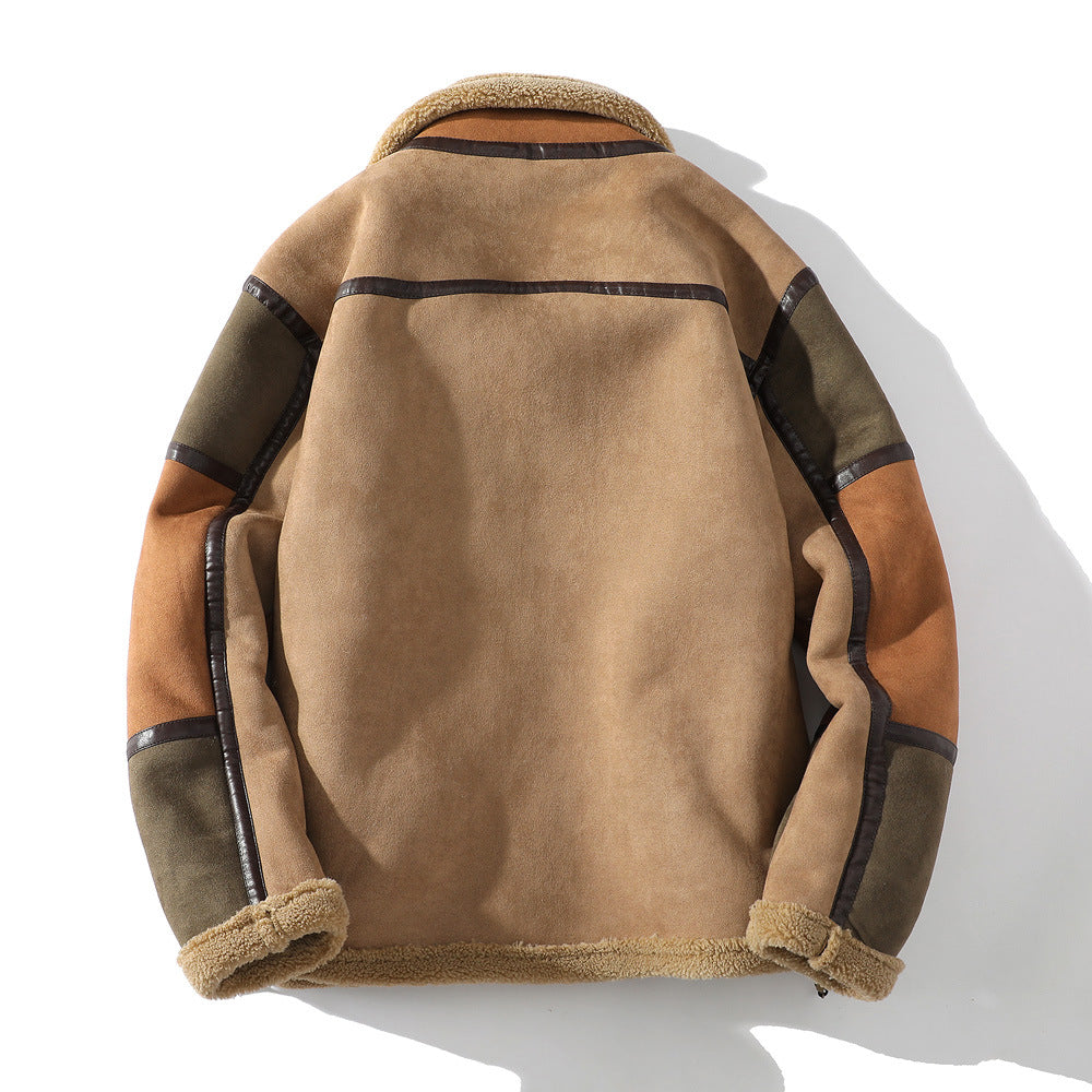 Women’s Multicolor Fleece-Lined Padded Jacket