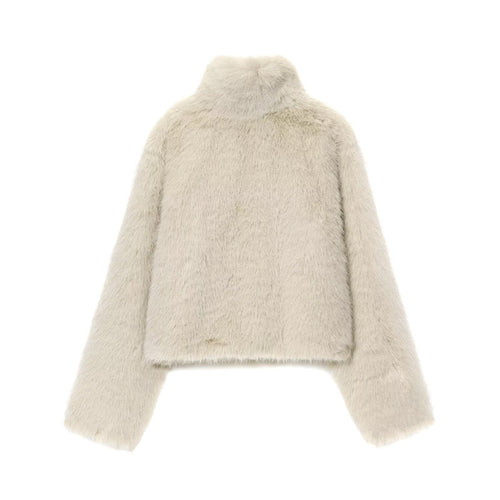 Women’s Faux Fur Short Coat Jacket